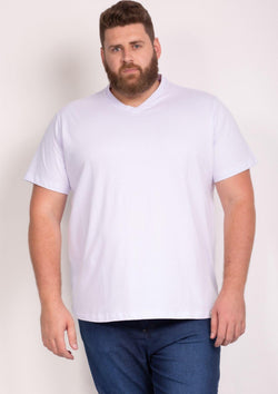 CAMISETA PLUS SIZE GOLA V G4 AO G7 - Pavin Online