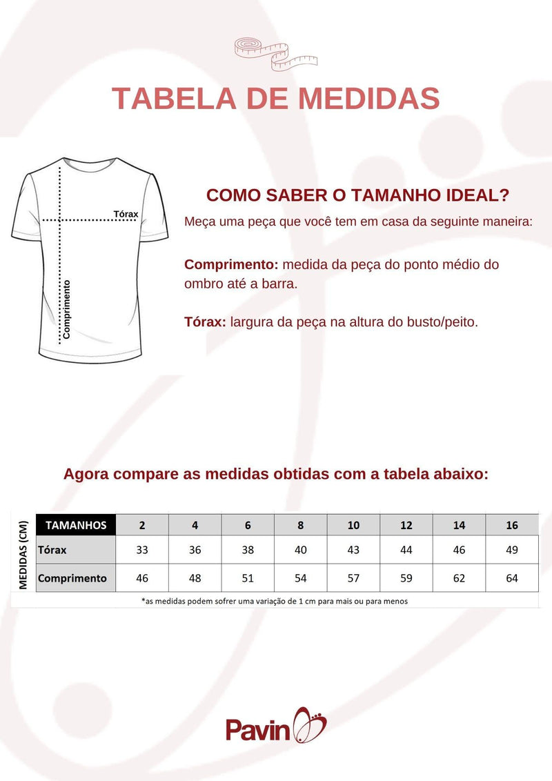 CAMISETA BÁSICA INFANTIL - Pavin Online